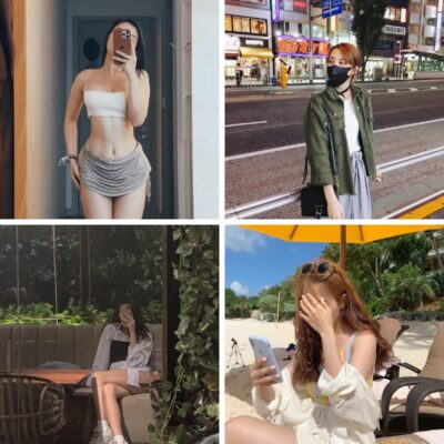 ảnh gái xinh che mặt