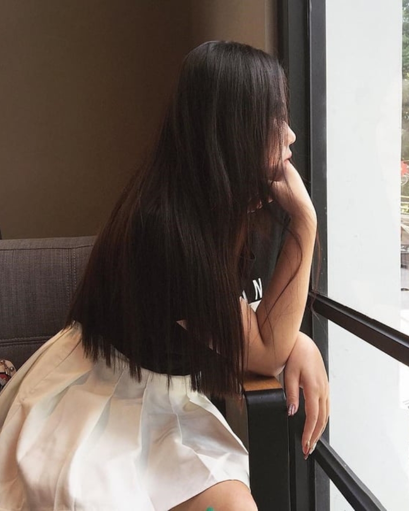 ảnh gái xinh che mặt